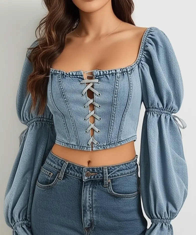The Complete Guide to Denim Dresses: Styles, Tips, and Trends 4 Gemini Generated Image owabcvowabcvowab